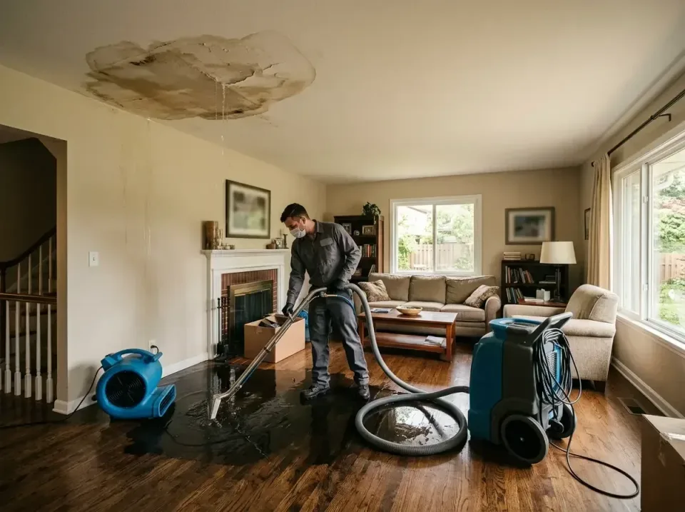 attic-pipe-burst-ceiling-drip-008 — frequently asked questions, Water Damage Restoration & Carpet Care in Wallington, NJ